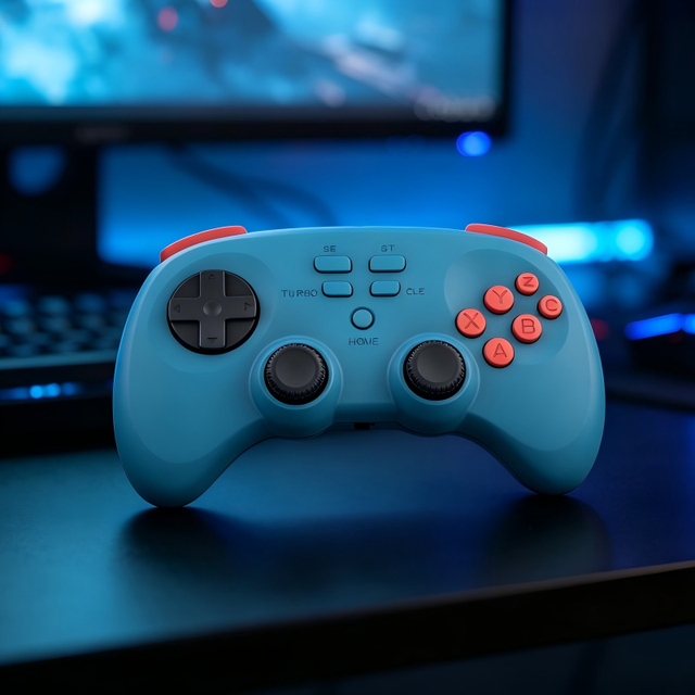 GAMINJA Wireless Game Controller Compatible with NS2/PC/Mobile Device Gamepad Source Factory Support OEM/ODM Service Low MOQ