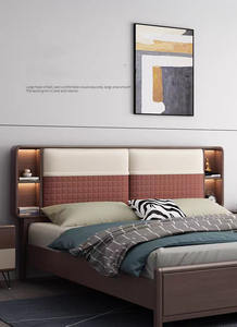 Stile nord Europa risparmio spazio in legno massello piattaforma bassa mansarda letto nordico in legno telaio singolo letto - Product Image 2