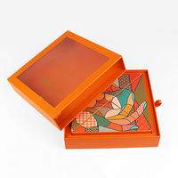 Boîtes à tiroirs transparentes en carton rigide de luxe avec logo personnalisé de haute qualité pour emballage cadeau