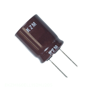 Condensador Original CAP ALUM 1500UF 20% 16V RADIAL 1500 uF de Orificio Pasante EKZM160ELL152MJ20S - Product Image 1