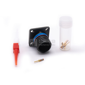 ชุดประกอบขั้วต่อ Mil Connector รุ่น D38999 พร้อมหน้าสัมผัสแบบ Crimp และเปลือกโลหะ - Product Image 1
