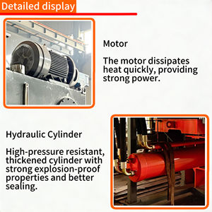 Presse à balles hydraulique horizontale industrielle de <span class=keywords><strong>160</strong></span> tonnes pour le compactage et l'emballage de métaux de rebut OCC - Product Image 5