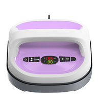 Presse à chaud portable mini, idéale pour le bricolage à domicile, petit équipement de transfert thermique