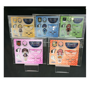 Adornos decorativos de mesa, conjunto de figuras de soporte acrílico, venta al por mayor - Product Image 1