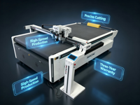 Hete Aanbieding Auto Feeder Vinyl Sunboard Cutter CNC EVA Schuimplaat Spons Snijmachine met Vibratie Digitale Kartonplotter