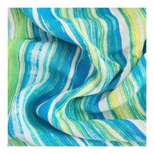 China fábrica más nueva moda tejido liso venta al por mayor verano color rayón Hawaiano tela prendas - Product Image 4