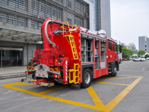 Xe cứu hỏa cứu hộ khẩn cấp Zhenxiang FVR tùy chỉnh, động cơ diesel 4x2, hộp số tự động, cần cẩu gấp mới - Product Image 2