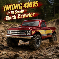 YIKONG YK41015 1/10 4WD RC Rock Crawler Chevrolet Chevy C10 60A ESC 25KG Servo Télécommande 2 Vitesses pour Escalade Tout-Terrain