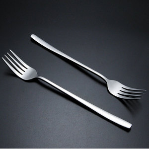 304 Stainless Steel Western Forks Extra Long Thick Steak Forks Hotel Restaurant Main Course Fork Rust Resistant - Product Image 3