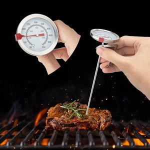 Thermomètre d'huile de barbecue de bougie de bonbon d'huile imperméable pour faire frire avec des agrafes - Product Image 3
