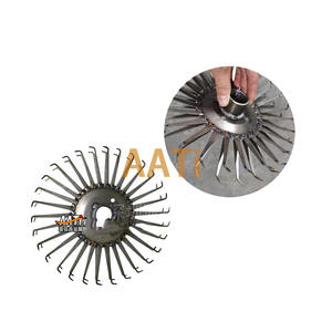 จิ๊กไทเทเนียมอโนไดซ์จุดติดสำหรับชุบโลหะมีค่าความต้านทานการกัดกร่อนกรดใช้กับ tanium anode hangers ขนาดตัด - Product Image 1