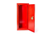 Armoire murale personnalisable pour extincteur ; Armoire d'extincteur en acier au carbone thermolaqué avec fenêtre de visualisation.