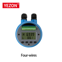 Sensor Limbah Industri RS485 Output Relay 4-20mA Terintegrasi Pengukuran Ketinggian Air Ultrasonik Non-Kontak untuk Sungai Jangkauan 3-60m