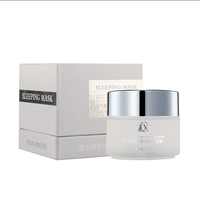 Masques de beauté faciaux de marque privée OEM masque facial éclaircissant pour les soins de la peau coréens masque de sommeil hydratant