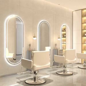 Espejo de Maquillaje de Pared de Alta Calidad para Salón de Belleza con LED, Espejo para Peluquería, Precio al por Mayor, Muebles de Salón - Product Image 1