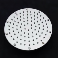 Accessoire rond moderne de robinet de salle de bains de pommeau de douche d'acier inoxydable pour la salle de bains d'hôtel