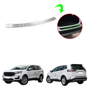 Argent Acier Inoxydable Auto Intérieur Décoration Extérieure Pare-chocs Arrière Plaque <span class=keywords><strong>de</strong></span> Pied Porte <span class=keywords><strong>Coffre</strong></span> Sill Garde Protecteur Pour Ford Edge 2021 - Product Image 1