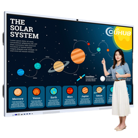 Écran tactile 86 98 pouces, affichage 4K, tableau numérique intelligent IFPD, tableau blanc interactif, tableau d'affichage pour les écoles, l'enseignement en classe