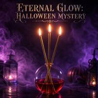 Nouvelle Bougie Liquide DIY d'Halloween à Flamme Éternelle, Mèche Métallique Réutilisable, Faible MOQ, Logo Personnalisé, pour Table de Fêtes