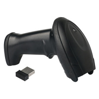 Xkancode inalámbrico 2D imagen escáner de código de barras inalámbrico 2,4 GHz lector de código de barras para Linux Windows Android IOS Mac POS PC