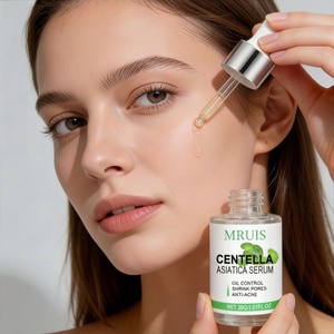 Suero <span class=keywords><strong>de</strong></span> Centella Asiática <span class=keywords><strong>de</strong></span> 30 ml al por Mayor, Marca Privada, Control <span class=keywords><strong>de</strong></span> Grasa, Reduce Poros, Anti-Acné, Calmante e Hidratante para Piel Propensa al Acné - Product Image 6