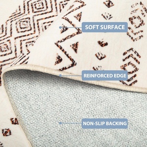 Alfombras <span class=keywords><strong>de</strong></span> imitación <span class=keywords><strong>de</strong></span> cachemira fáciles <span class=keywords><strong>de</strong></span> limpiar, alfombras estampadas con patrones geométricos, alfombras <span class=keywords><strong>para</strong></span> sala <span class=keywords><strong>de</strong></span> estar, dormitorio, <span class=keywords><strong>para</strong></span> niños - Product Image 3