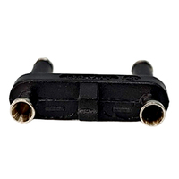 Insert de prise européenne à 2 broches 4.0MM certifié VDE, fiche européenne CEE7/16 sans mise à la terre, PBT ignifuge pour appareils ménagers