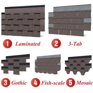 กระเบื้องมุงหลังคาแอสฟัลต์คาร์บอนแบล็คสำหรับทุกสภาพอากาศ  สำหรับการปรับปรุงบ้าน จัดส่งรวดเร็ว ออกแบบมาเพื่อสภาพอากาศและพายุของออสเตรเลีย - Product Image 6