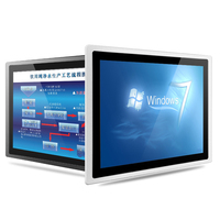 Mini Ordenador Todo en Uno de 12 15 17 19 21 Pulgadas I3 con Windows 10, Tablet Industrial Resistente al Agua con Pantalla Táctil