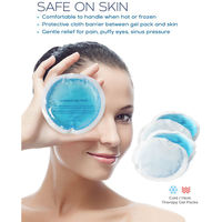 Mini Packs de glace réutilisables en Gel chaud et froid pour enfants