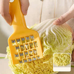 Maraming Coupe-légumes multifonctionnel, Hachoir à raviolis, Couteau à garnir, Grattoir à chou chinois domestique, Trancheuse à radis - Product Image 2