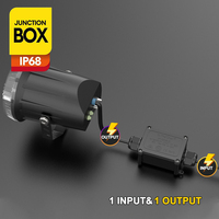 Vente en gros Boîte de jonction électrique étanche en plastique IP67 IP68 Boîte de jonction bidirectionnelle Boîtes étanches en plastique