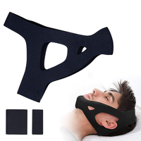 Dispositif de sommeil anti-apnée réglable arrêter de ronfler ceinture de mâchoire avec mentonnière Anti-ronflement patchs corporels bouche Solution de soins nasaux
