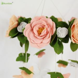 เตียงสัตว์ดาวสีทองผีเสื้อเด็กผู้หญิงเดซี่เปลเด็กทารกเคลื่อนที่ได้สำหรับเพดานเปลเด็กทารก - Product Image 2