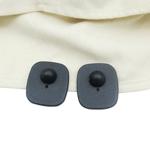 Wholesale Reusable Colorful EAS RF Anti-theft <b>Security</b> System Accessories Mini Square Hard Tag ABS Plastic 8.2MHz Sensor Buckle - Product Image 1