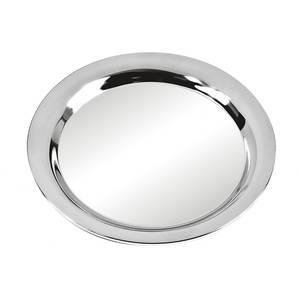 Plateau de service élégant et moderne en bois, 165 mm, rond, design lisse, plateau alimentaire écologique pour la cuisine - Product Image 1