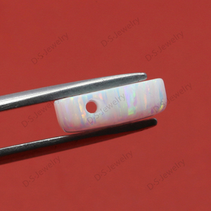 Sintetico blu opale di fuoco/cabochon mistico opale/a forma di cuore opale pietra - Product Image 6