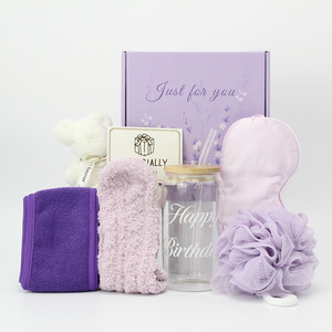 Personalized Custom Care Packages Relaxing Spa Luxury Holiday Birthday <b>Thinking</b> of <b>You</b> Gift Get Basket Well Soon Gifts for Women - Product Image 2