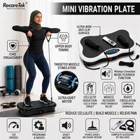 Vibrationsplatte mit Drehknopfsteuerung und Griff, Trainingsgerät zur Gewichtsreduktion, Fitness-Plattform, Ganzkörper-Heimtherapie-Set