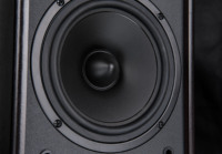 Sistem Multimedia teater rumah portabel, Speaker suara besar profesional, Speaker rumah Hifi 130W 2.0, rak buku SOLO26