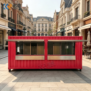 Customized Shipping Cafe With Coffee Counter Container Stainless Steel Modular Restaurant - Product Image 2
