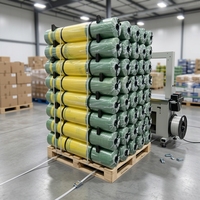 Filet de protection en PEHD pour l'agriculture, pour foin et herbe, 1,25*3000, filet de ensilage, filet de protection pour balles de foin et de paille, tricoté, pour ensilage rond