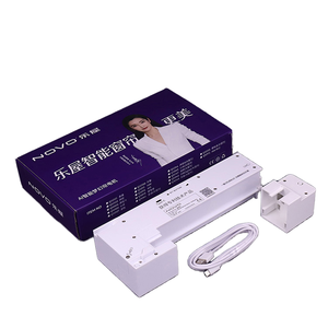 Lithium Battery Electric Rechargeable Motorized Vertical Blind Curtain Opener <b>Remote</b> <b>Control</b> <b>for</b> Living Room Plastic Electronic - Product Image 1