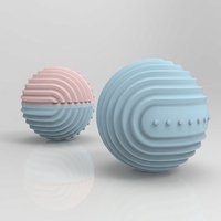 Balle de massage électrique en silicone légère et portable, équipement pratique pour les soins des mains, pour soulager l'inconfort des mains après de longues heures de travail
