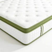 Matelas à ressorts king size au meilleur prix, matelas en latex avec surmatelas en mousse à mémoire de forme, matelas en mousse à mémoire de forme enroulable en boîte