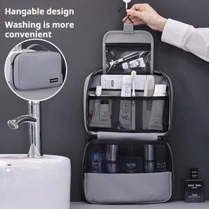 Custom Logo <b>Travel</b> Cosmetic <b>Bags</b> Portable Waterproof Hanging <b>Toiletry</b> <b>Bag</b> Men's Dry and Wet Separation Organizer <b>Bag</b> - Product Image 5