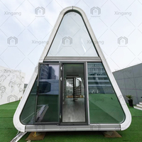Casa Prefabricada Moderna de Dos Pisos, Tipo Cápsula Espacial de Acero, Ecológica, Impermeable, Hoteles Comerciales Modulares, Resistente al Fuego, Marca XINGANG