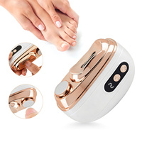Coupe-ongles électrique rechargeable USB 2 en 1, lime à ongles électrique, coupe-ongles rechargeable, polisseur d'ongles pour bébé