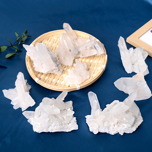 Wholesale Natural Raw <b>Crystal</b> <b>Clusters</b> Irregular Rough Clear Quartz <b>Cluster</b> for Healing Decoration - Product Image 4