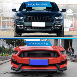 Kit de Mejora de Carrocería para Ford Mustang (2015-2017): Parachoques Delantero, Labio de Parachoques y Parrilla - Product Image 2